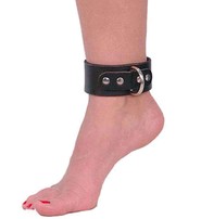 Jamin Leather® D Ring Anklet Cuff #D501A