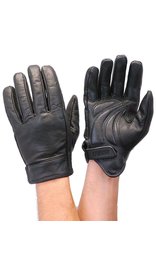 First MFG Premium First Classics Motorcycle Gloves w/Gel Pads #G132GELK