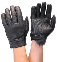 First MFG Premium First Classics Motorcycle Gloves w/Gel Pads #G132GELK