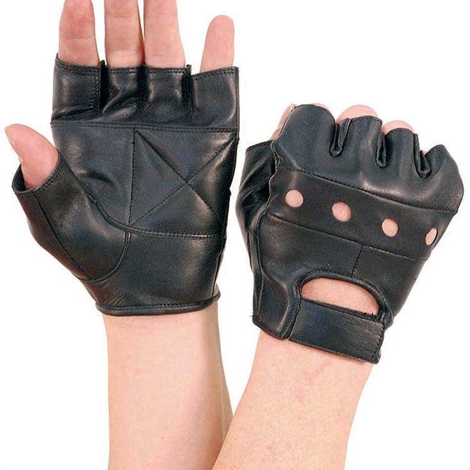 Premium Gel Palm Fingerless Gloves #G442GEL