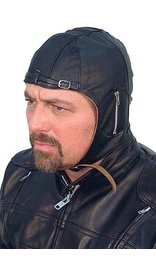 Unik Leather Aviator Helmet/cap #H1381A