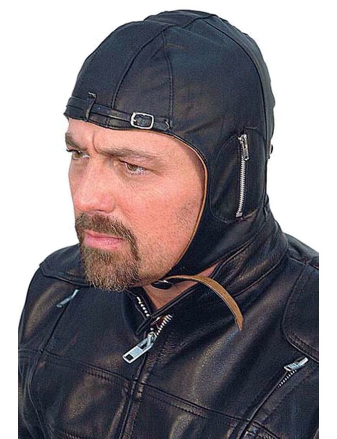 Unik Leather Aviator Helmet/cap #H1381A