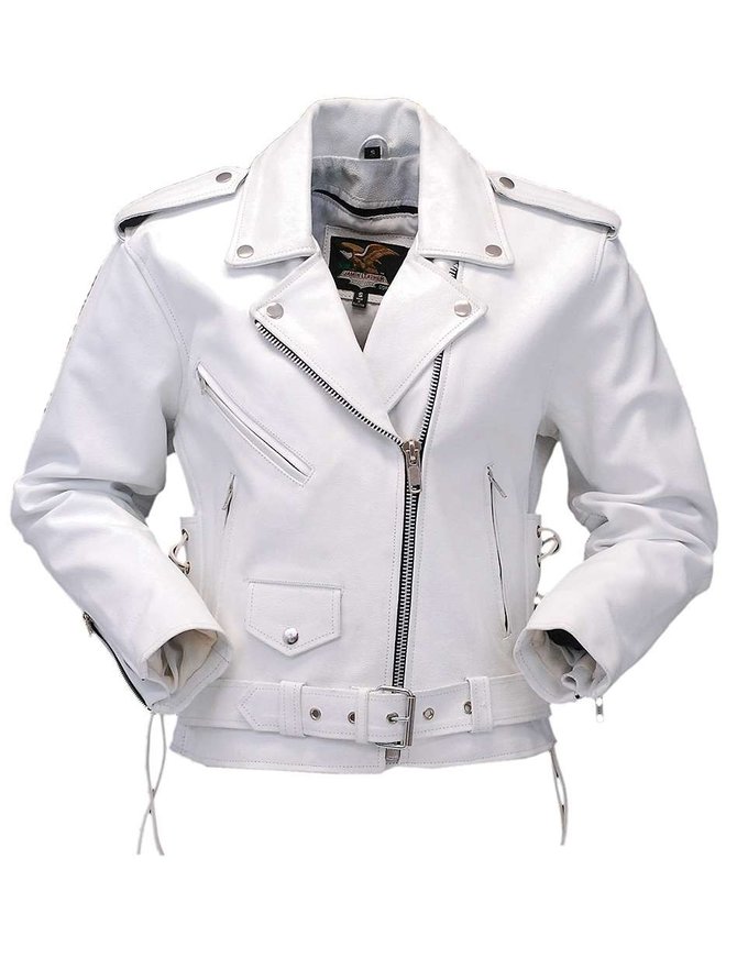 XXL Zipper Leather Coat - Women - Ready-to-Wear