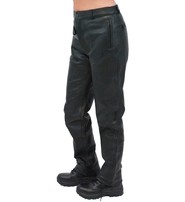 Unik Heavy Buffalo Women's Motorcycle Leather Pants #LP375K