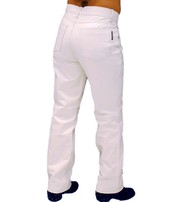 Jamin Leather® White Leather Pants for Women #LP710W