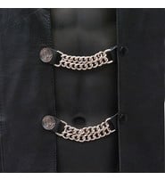 Made in USA Nickel Head Vest Chains #VC101N