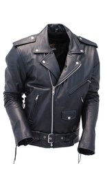 Heavy Leather Duster Trench Coat #M800Z - Jamin Leather®