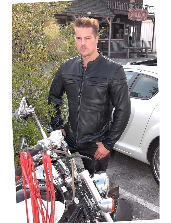 daniel smart leather jacket