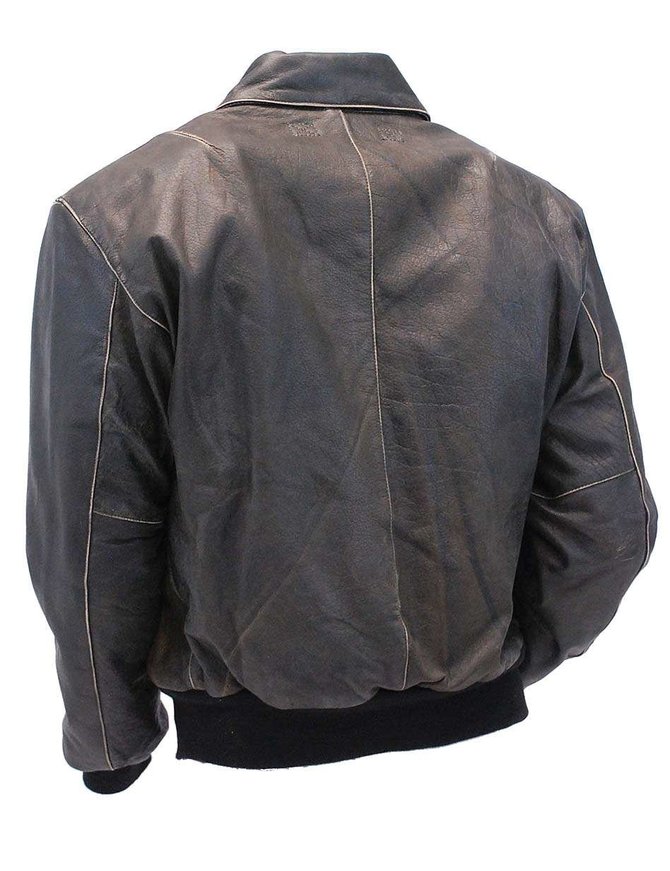 Vintage Brown Leather A2 Bomber Jacket Ma2dn Jamin Leather® 