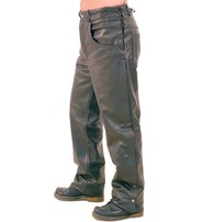 Jamin Leather® Side Lace Touring Motorcycle Overpants #MP8072ZL