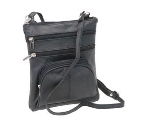 black side purse