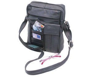 purse with side organizer