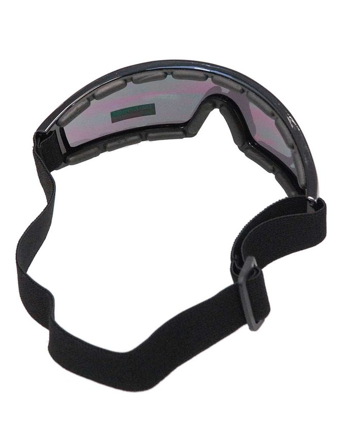 Foam Filled One Piece Lens Goggles w/Thick Black Frame #SG2413FFSD