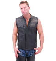 Men's Economy Concealed Pocket Club Vest w/1 Piece Back #VM320GK