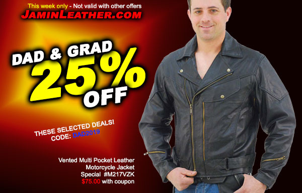 Dads & Grads! 25% Off + Free Shipping!