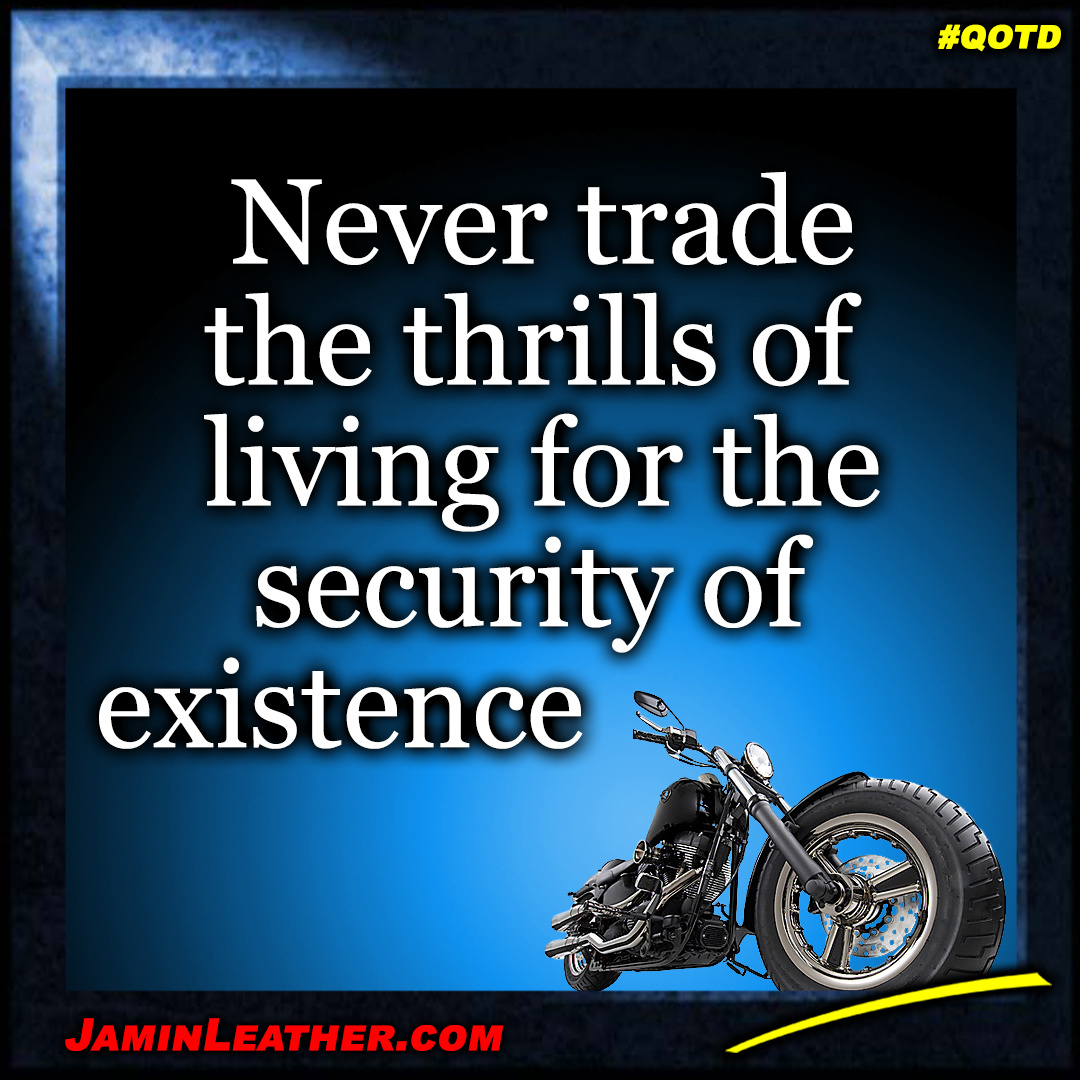 Never trade the thrills...