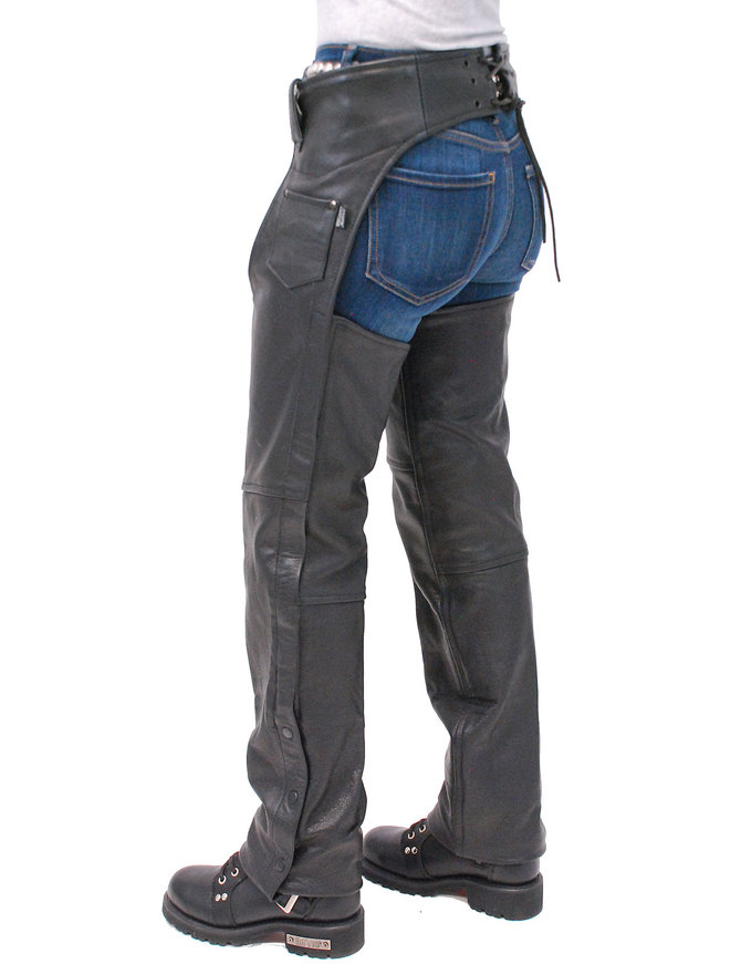 Premium Buffalo Leather Chaps w/Lining #C8000 - Jamin Leather®