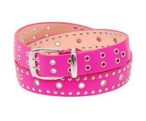Hot pink buckle belt Clearance