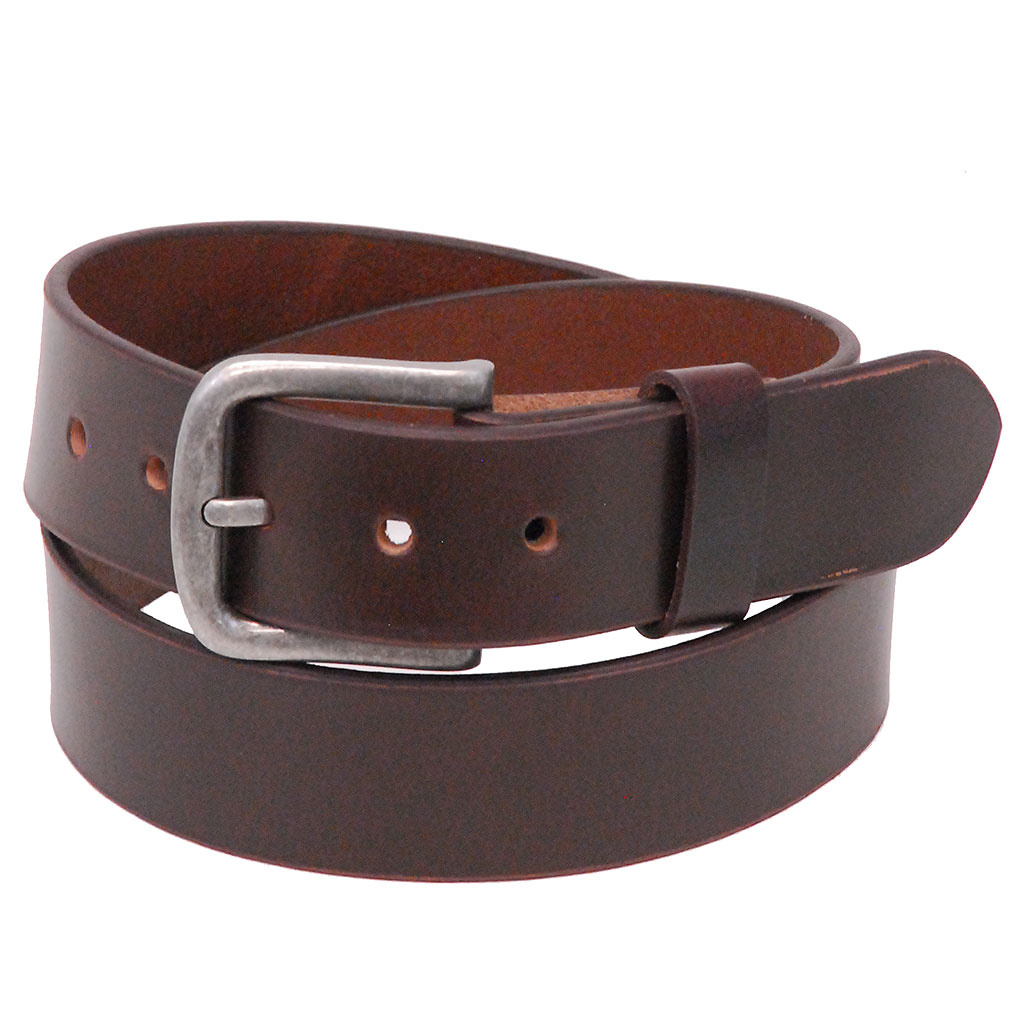Heavy Veg-Tan Brown Leather Belt #BT97171N - Jamin Leather®
