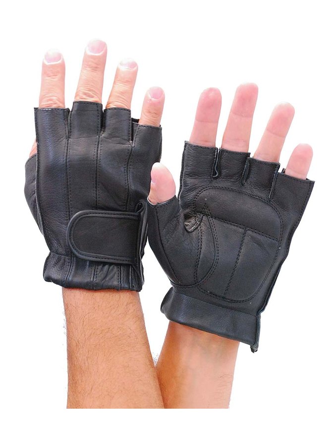 Premium Gel Palm Fingerless Gloves #G442GEL