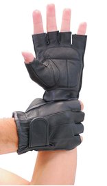 Premium Gel Palm Fingerless Gloves #G442GEL