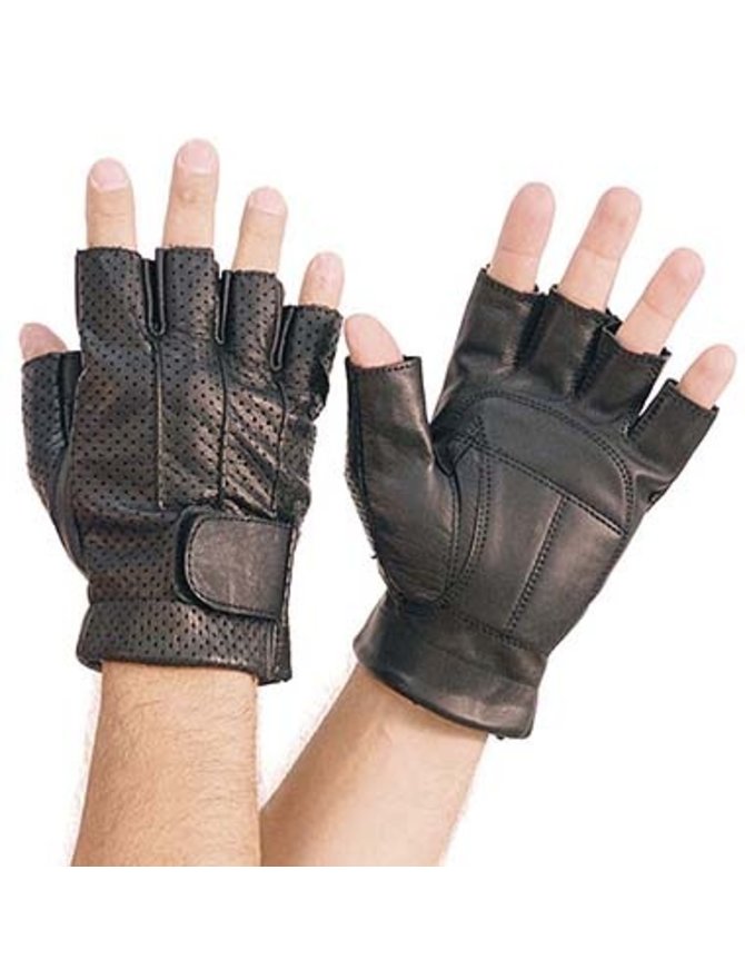 fingerless half palm gloves
