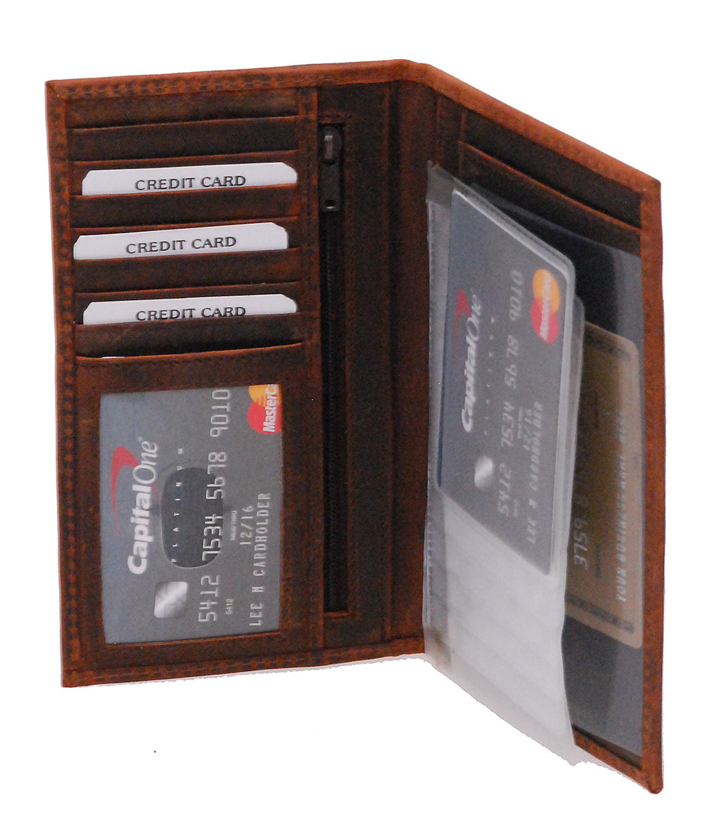 Personalized Checkbook Cover Leather Checkbook Wallet 