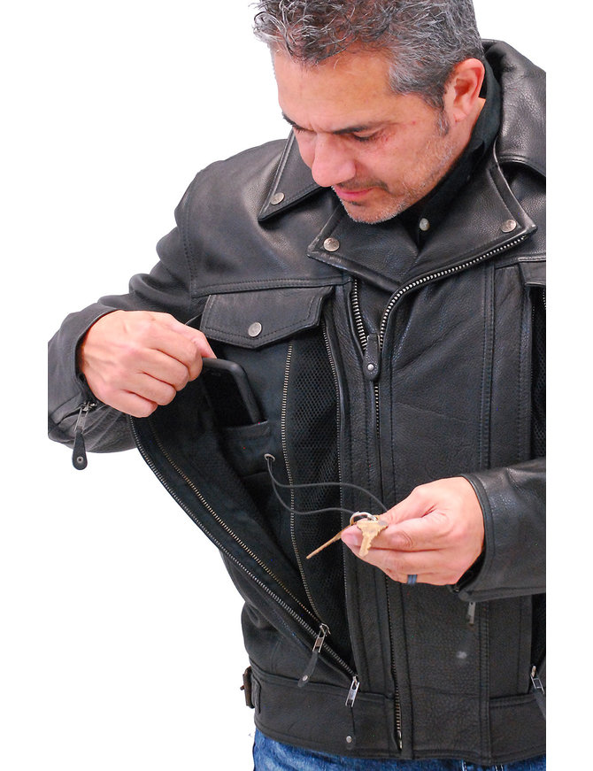 First Classics Men's Vented Utility Cruising Jacket #M244BNKDZ