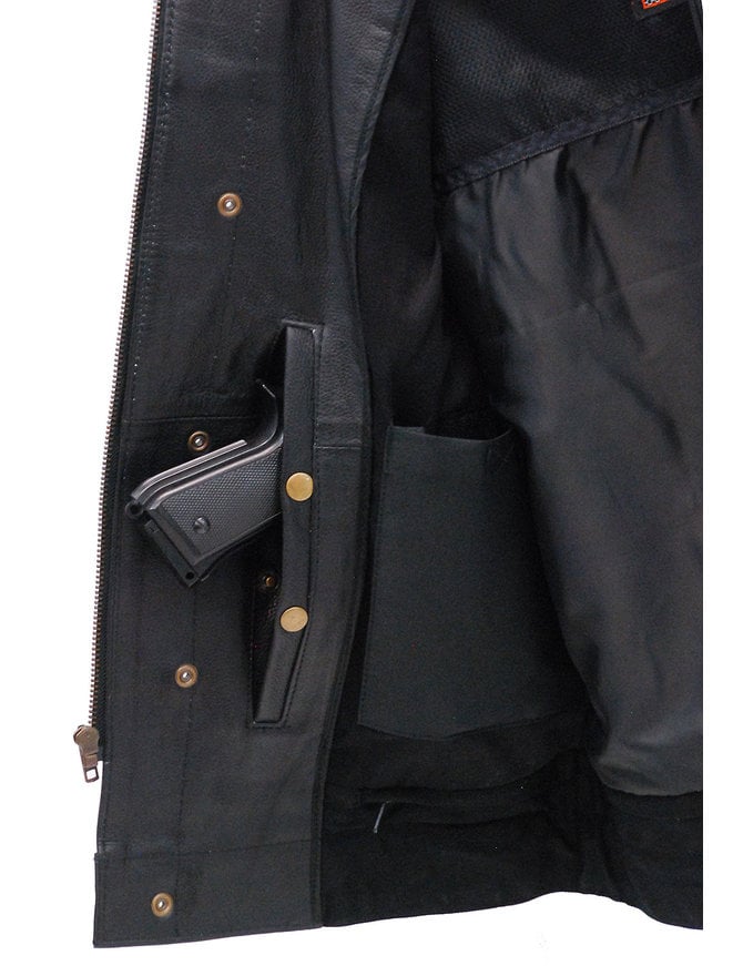 Unik Concealed Pockets Club Vest w/Easy Access Pocket #VM6675GK