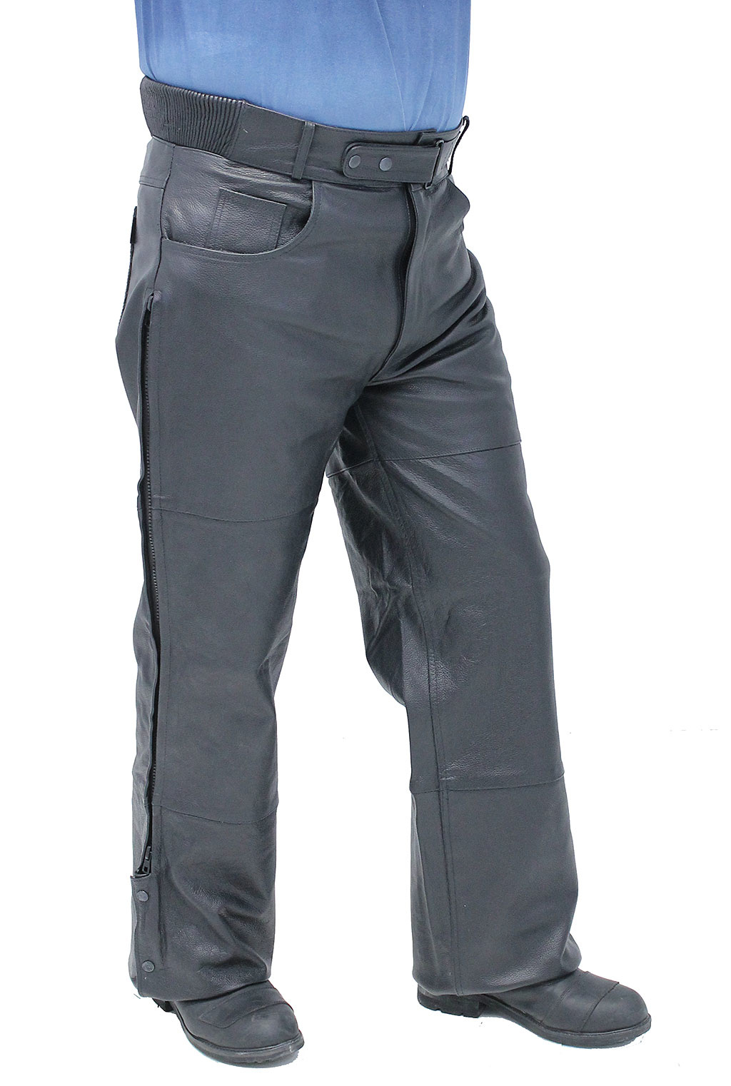 Unisex Premium Leather Motorcycle Overpants #MP506 - Jamin Leather™
