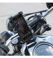 Jamin Leather® Large Motorcycle Cell Phone Mount #AC0366CELL