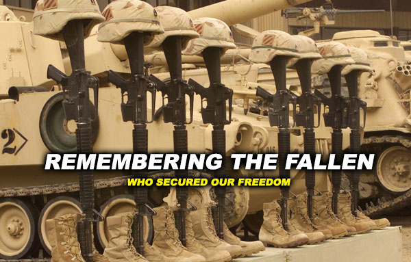 Remembering the Fallen - 20% OFF This Week Only