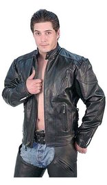 Boy's Vented Eagle Leather Jacket - Special #M304VZK