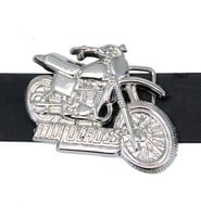 Chrome Motorcross Belt Buckle #BU100MOTO