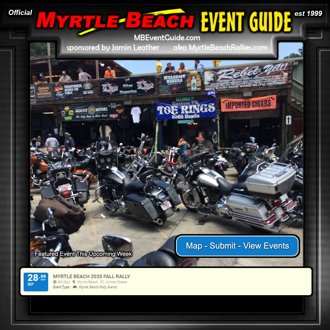 Featured Event! -  Myrtle Beach 2020 Fall Rally!!