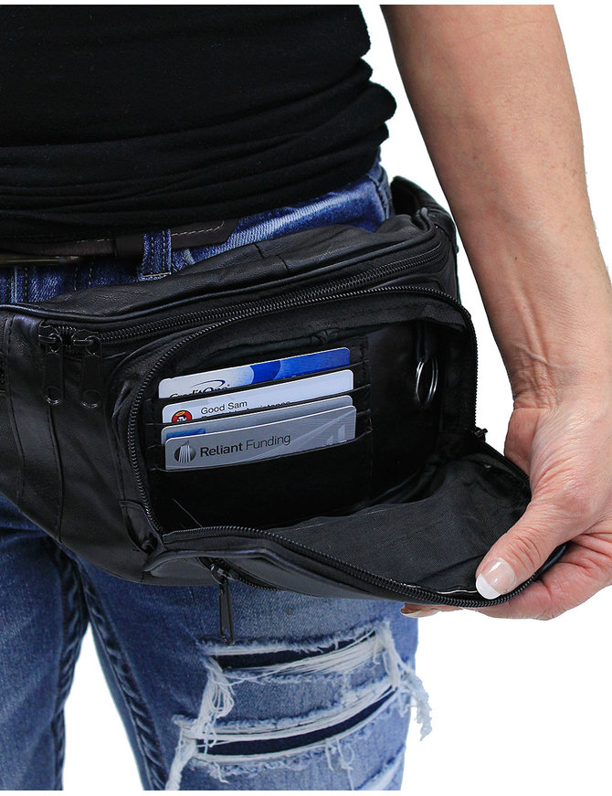 Classic Fanny Pack with Bottle Holder & Organizer #FP1664K