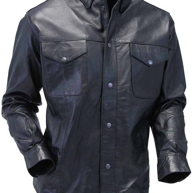 Ridgecut leather shirt jacket Clearance