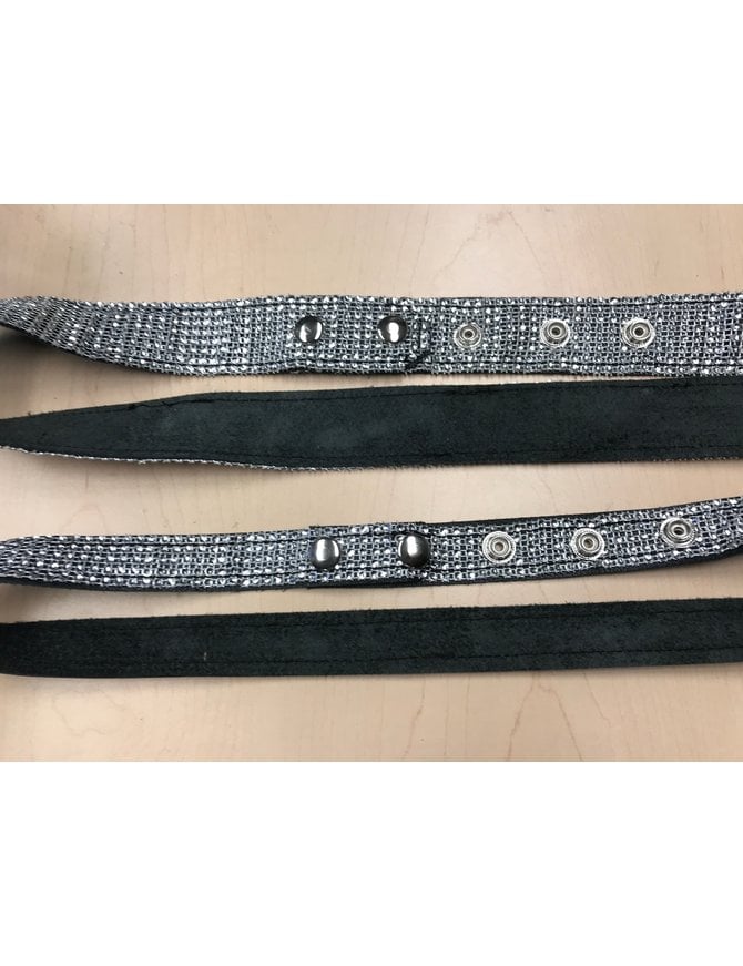 Jamin Leather Adjustable 8 Row Simulated Crystal Belt #BT20018WCR