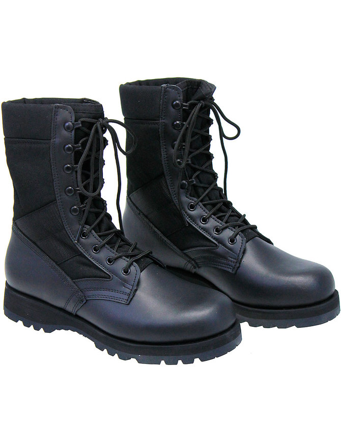 Rothco Men's Black Sierra Sole Combat Boots #BM5975LK