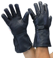Soft Cuff Deerskin Gauntlet Motorcycle Gloves #G8250DEER
