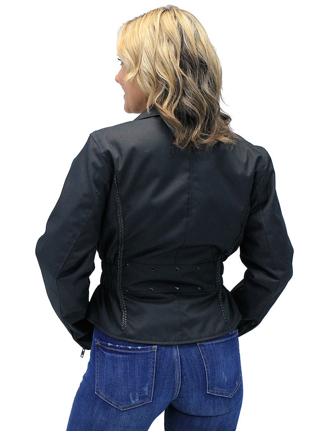 Road Angel - Women's Lightweight Motorcycle Jacket w/Vents #LC3554ZK