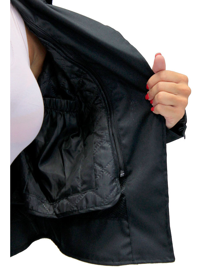 Road Angel - Women's Lightweight Motorcycle Jacket w/Vents #LC3554ZK