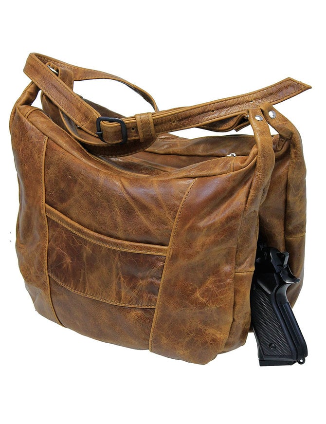 Cowhide Conceal Carry Purse Ready to Ship Free Shipping