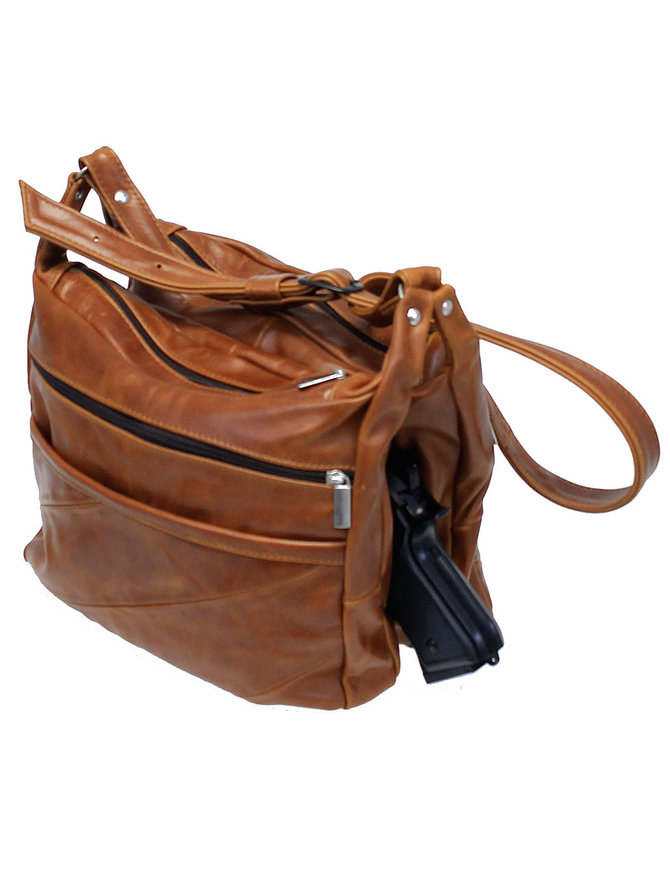 leather ccw purse