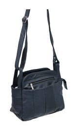 Extra Durable Black Leather Purse #P5310K