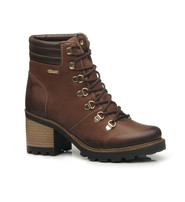 Rustic Brown Ankle Boot w/Lug Sole & Heel #BL132102LN