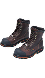 Steel Toe 8 in Men's Brown Work Boot #BM9725STLN