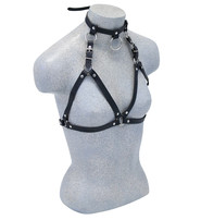 Open Harness Halter with Choker Collar #LH14588K