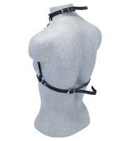 Open Harness Halter with Choker Collar #LH14588K