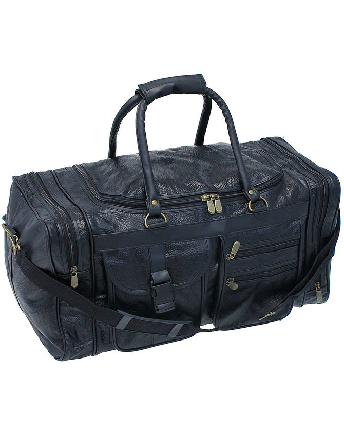 Extra Large Duffle Bag, Leather Weekend Bag